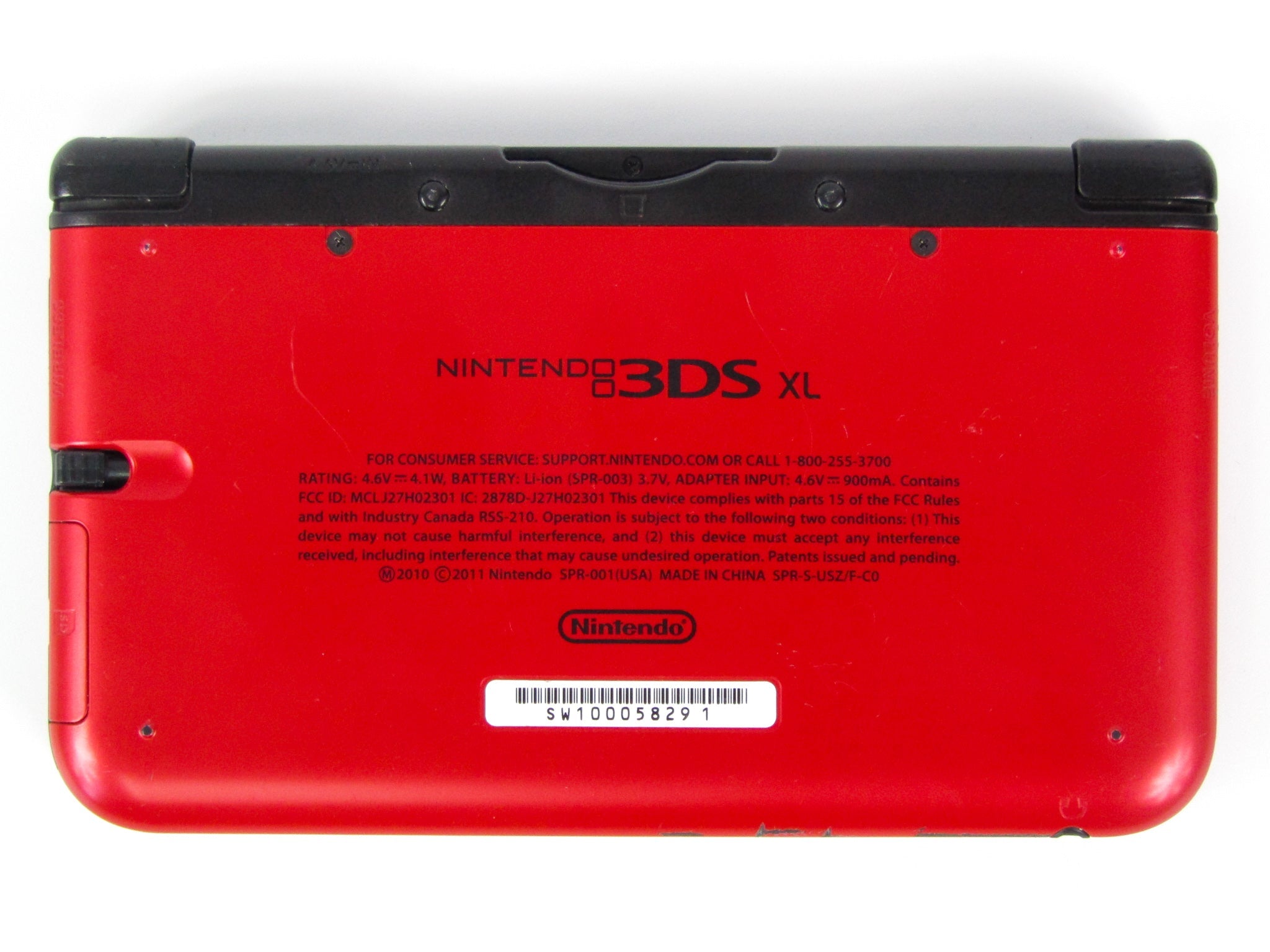 Black & Red Nintendo 3DS XL [SPR-001] (Nintendo 3DS) - RetroMTL