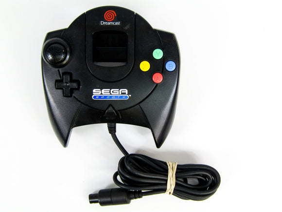 Black Sega Dreamcast Controller [Sega Sports] (Sega Dreamcast) - RetroMTL