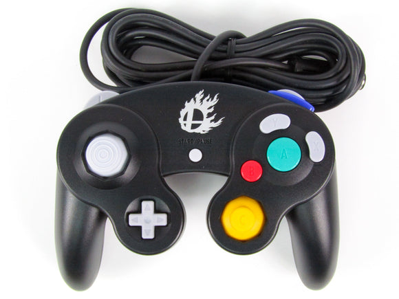 Black Super Smash Bros Gamecube Controller (Nintendo Gamecube) - RetroMTL