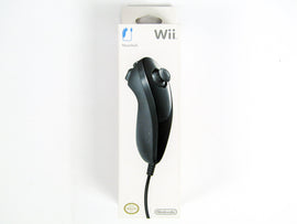Black Wii Nunchuk Controller (Nintendo Wii)