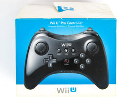 Black Wii U Pro Controller (Nintendo Wii U)