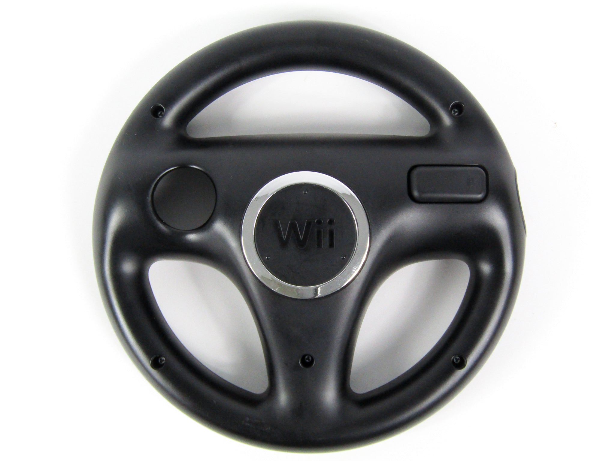 Black Wii Wheel (Nintendo Wii) - RetroMTL