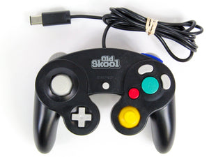 Black Wired GameCube Controller [Old Skool] (Nintendo Wii / Gamecube) - RetroMTL