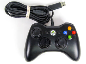 Black Xbox 360 Wired Controller (Xbox 360) - RetroMTL