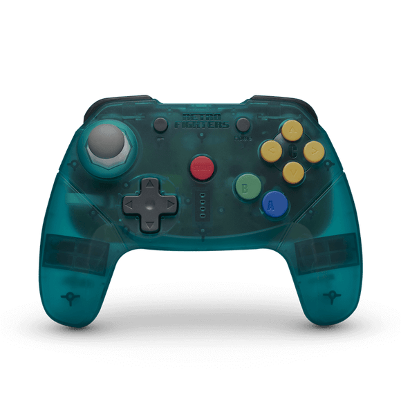 Blue Brawler 64 Wireless Controller [Retro Fighters] (Nintendo Switch / PC)