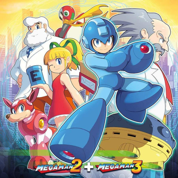 Mega Man 2 + 3 Original Soundtrack 2xLP [Laced Records] (Vinyls)