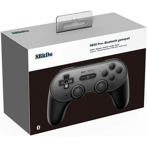 SN30 Pro+ Black Edition Controller [8BitDo] (Nintendo Switch)