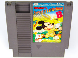 Mickey's Safari In Letterland (Nintendo / NES)