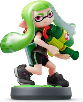 Inkling Girl - Green - Splatoon Series (Amiibo)