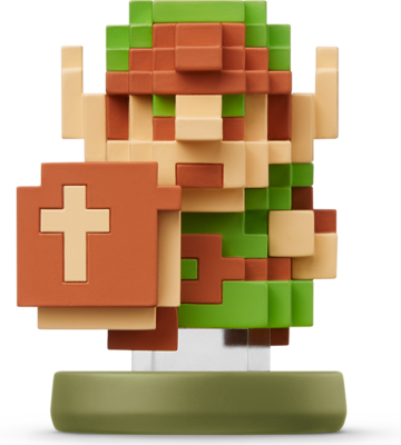 Link - 8 Bit - The Legend Of Zelda Series (Amiibo)