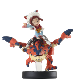 One-Eyed Rathalos and Rider - Girl  - Monster Hunter Series (Amiibo)