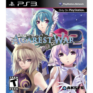 Record of Agarest War 2 (Playstation 3 / PS3)