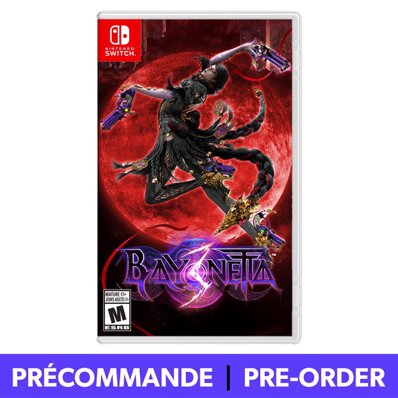 *PRÉCOMMANDE* Bayonetta 3 (Nintendo Switch) - RetroMTL