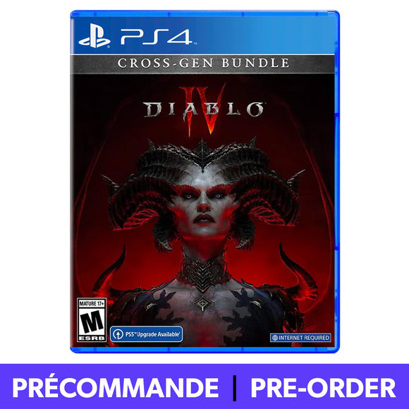 *PRÉCOMMANDE* Diablo IV (Playstation 4 / PS4) - RetroMTL