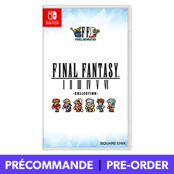 *PRÉCOMMANDE* Final Fantasy I-VI Pixel Remaster Collection [Standard Edition] (Nintendo Switch) - RetroMTL