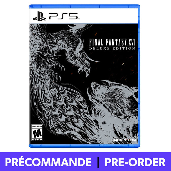 *PRÉCOMMANDE* Final Fantasy XVI 16 [Deluxe Edition] (Playstation 5 / PS5) - RetroMTL