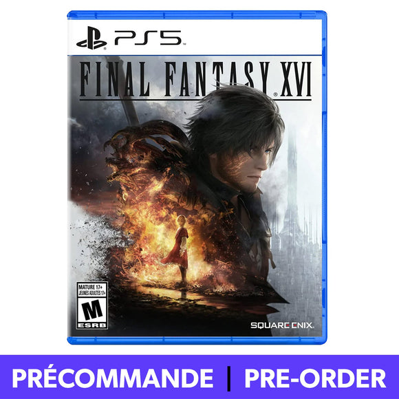 *PRÉCOMMANDE* Final Fantasy XVI 16 (Playstation 5 / PS5) - RetroMTL
