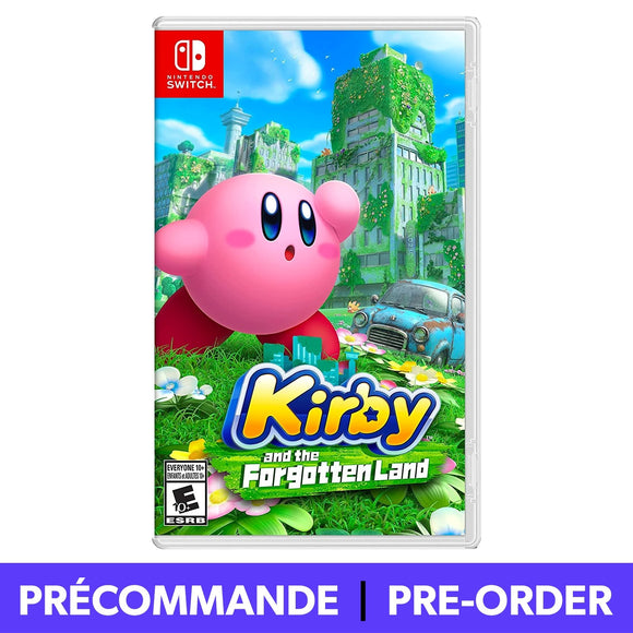 *PRÉCOMMANDE* Kirby and the Forgotten Land (Nintendo Switch) - RetroMTL