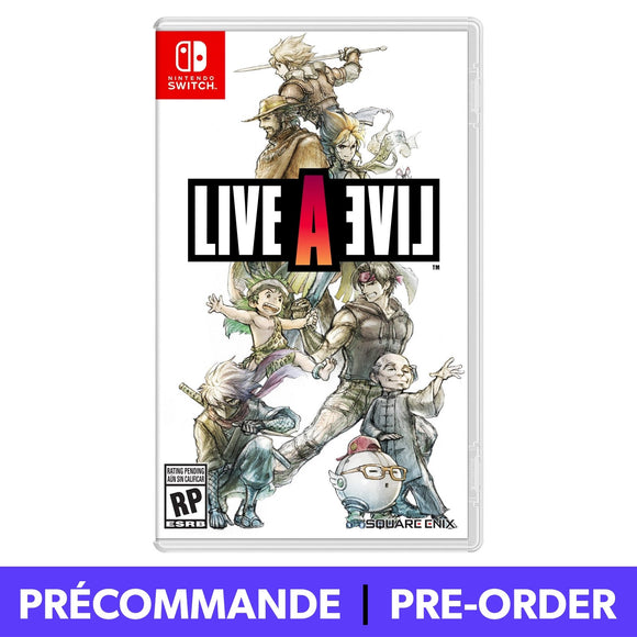 *PRÉCOMMANDE* Live A Live (Nintendo Switch) - RetroMTL