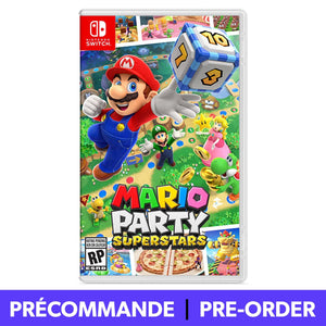 *PRÉCOMMANDE* Mario Party Superstars (Nintendo Switch) - RetroMTL