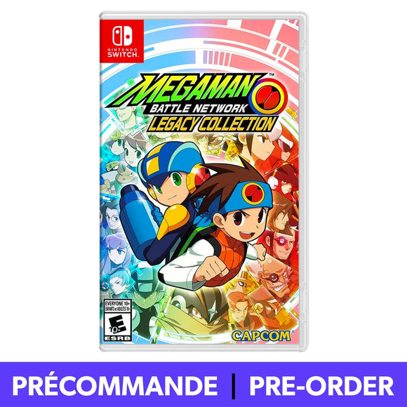*PRÉCOMMANDE* Mega Man Battle Network Legacy Collection (Nintendo Switch) - RetroMTL