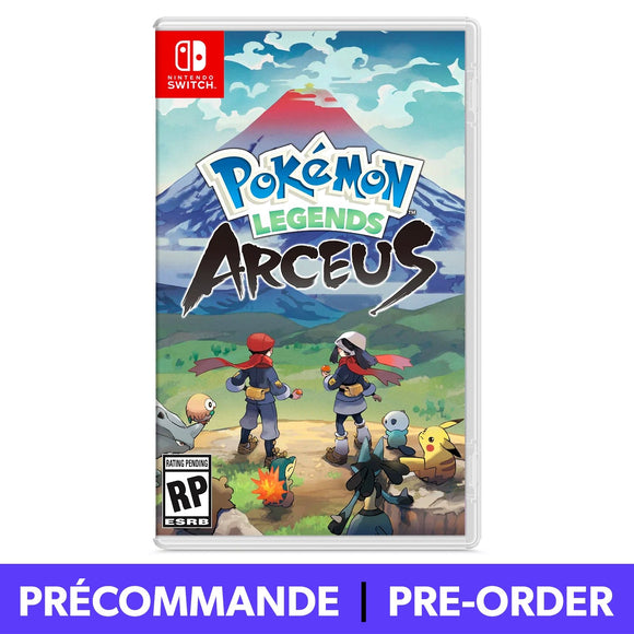 *PRÉCOMMANDE* Pokemon Legends Arceus (Nintendo Switch) - RetroMTL