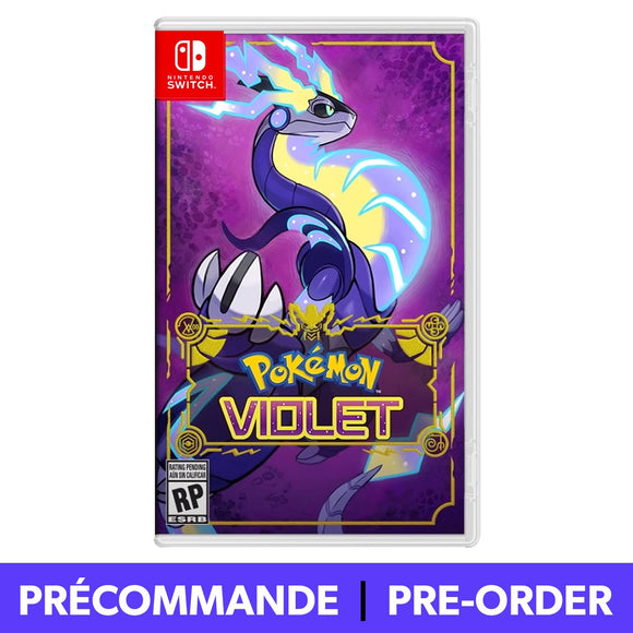 *PRÉCOMMANDE* Pokemon Violet (Nintendo Switch) - RetroMTL