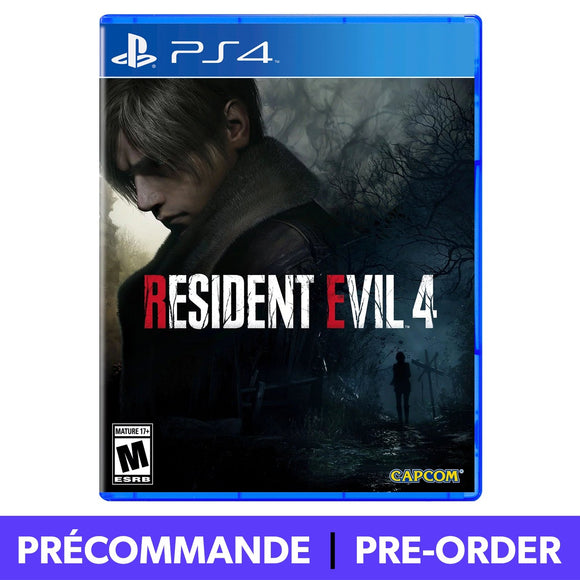 *PRÉCOMMANDE* Resident Evil 4 Remake (Playstation 4 / PS4) - RetroMTL