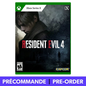*PRÉCOMMANDE* Resident Evil 4 Remake (Xbox Series X) - RetroMTL