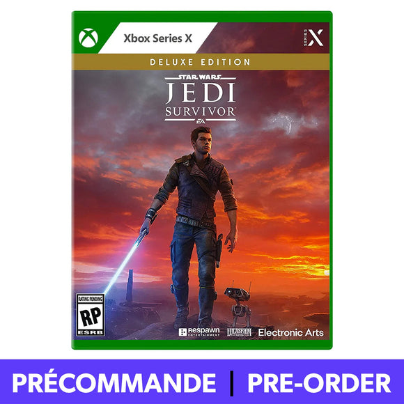*PRÉCOMMANDE* Star Wars Jedi: Survivor [Deluxe Edition] (Xbox Series X) - RetroMTL