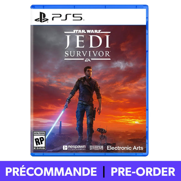 *PRÉCOMMANDE* Star Wars Jedi: Survivor (Playstation 5 / PS5) - RetroMTL