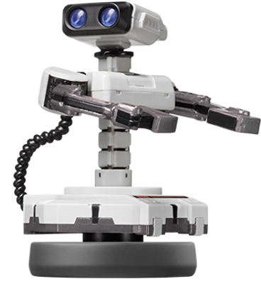 Rob Nintendo Back View ROB - NES - Super Smash Series (Amiibo) – Retro MTL