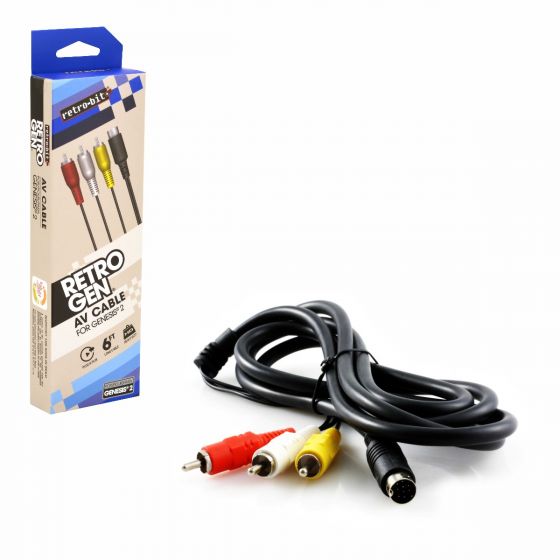 AV Cable [Unofficial] (Sega Genesis Model 2 & 3)