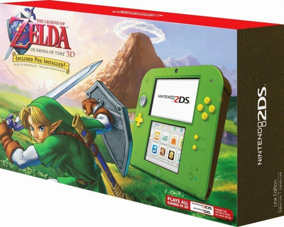 Nintendo 2DS System [Zelda Ocarina Of Time Edition]