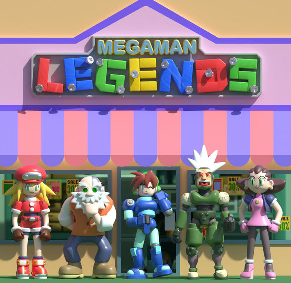 Mega Man Legends Original Video Game Soundtrack - 2xLP [Shop To Shore PhonoCo.] (Vinyls)