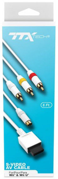 Nintendo Wii / Wii U S-Video & AV Cable [Unofficial]