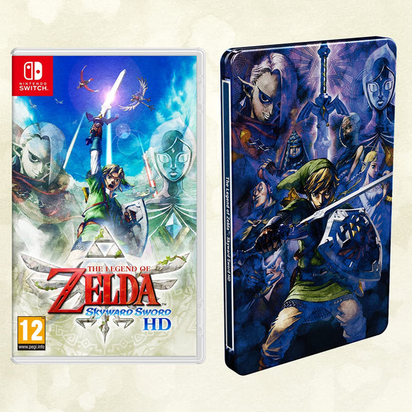Zelda Skyward Sword HD + Steelbook [PAL] (Nintendo Switch)